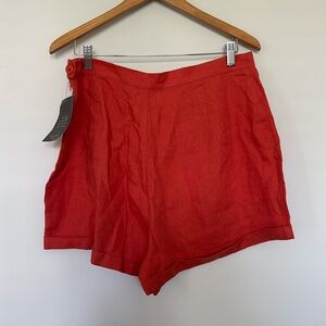 Posse linen shorts Sz XL NWT